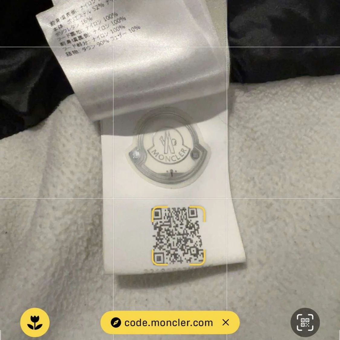 Vit Moncler Säljes! - 91