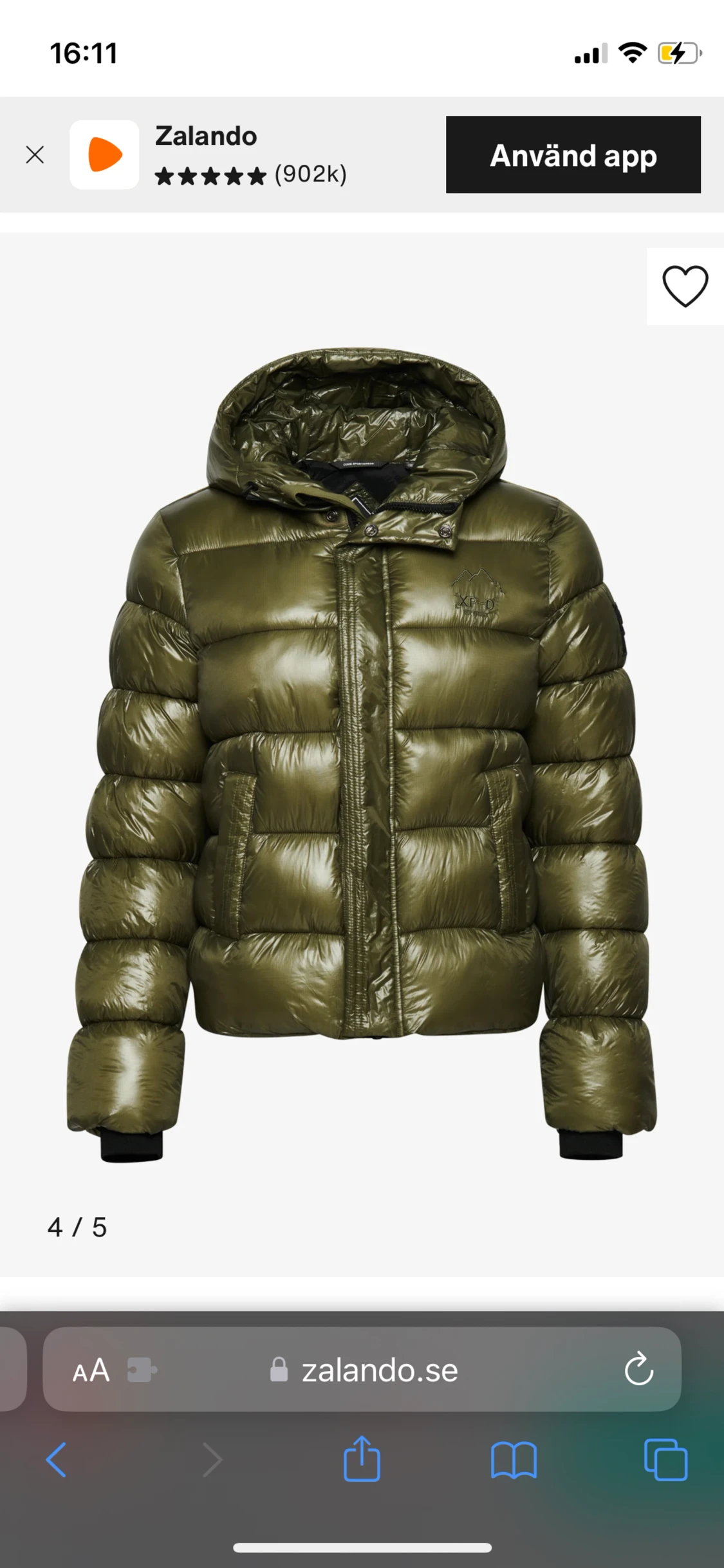 Superdry jacka grön