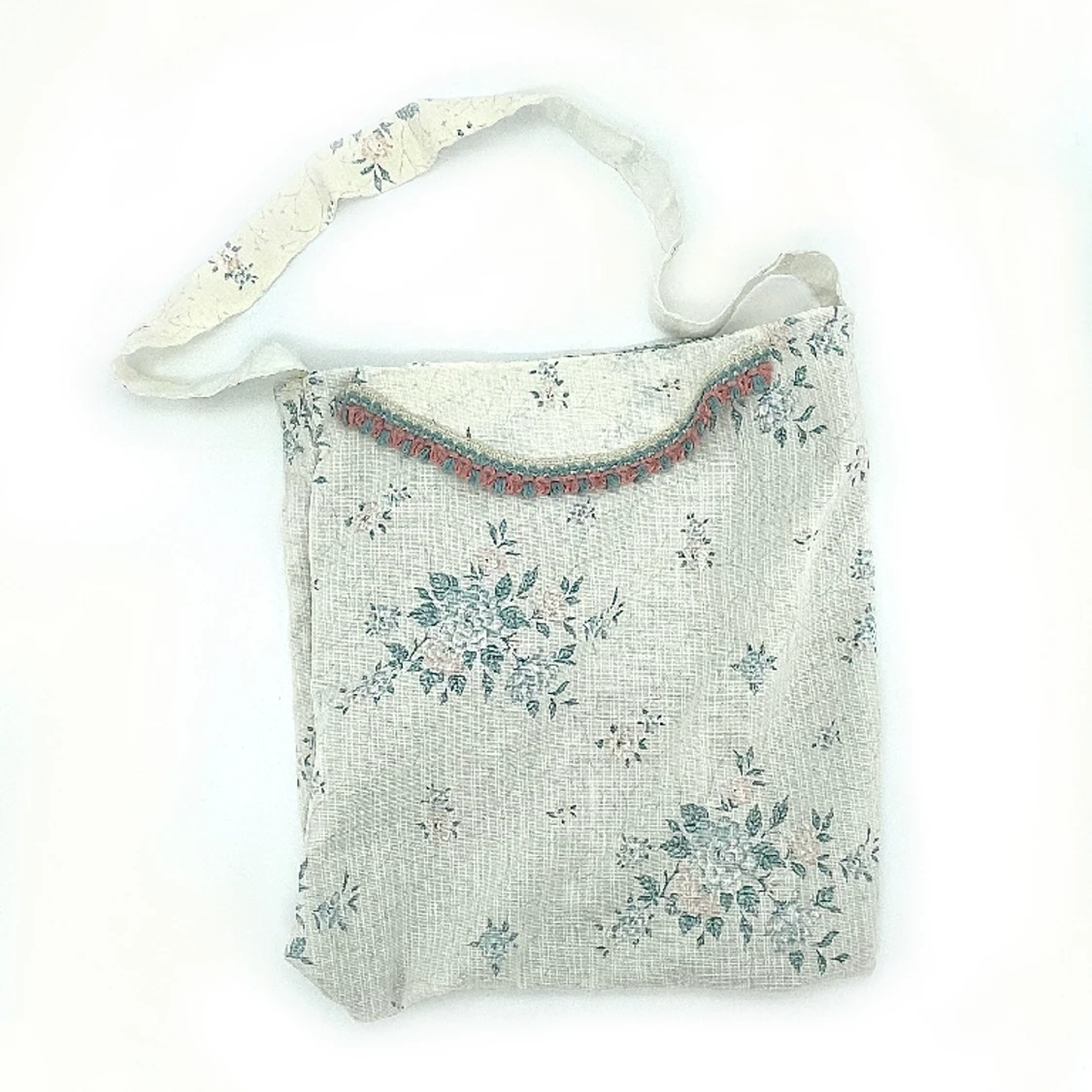 Blommig tygpåse 🌷 