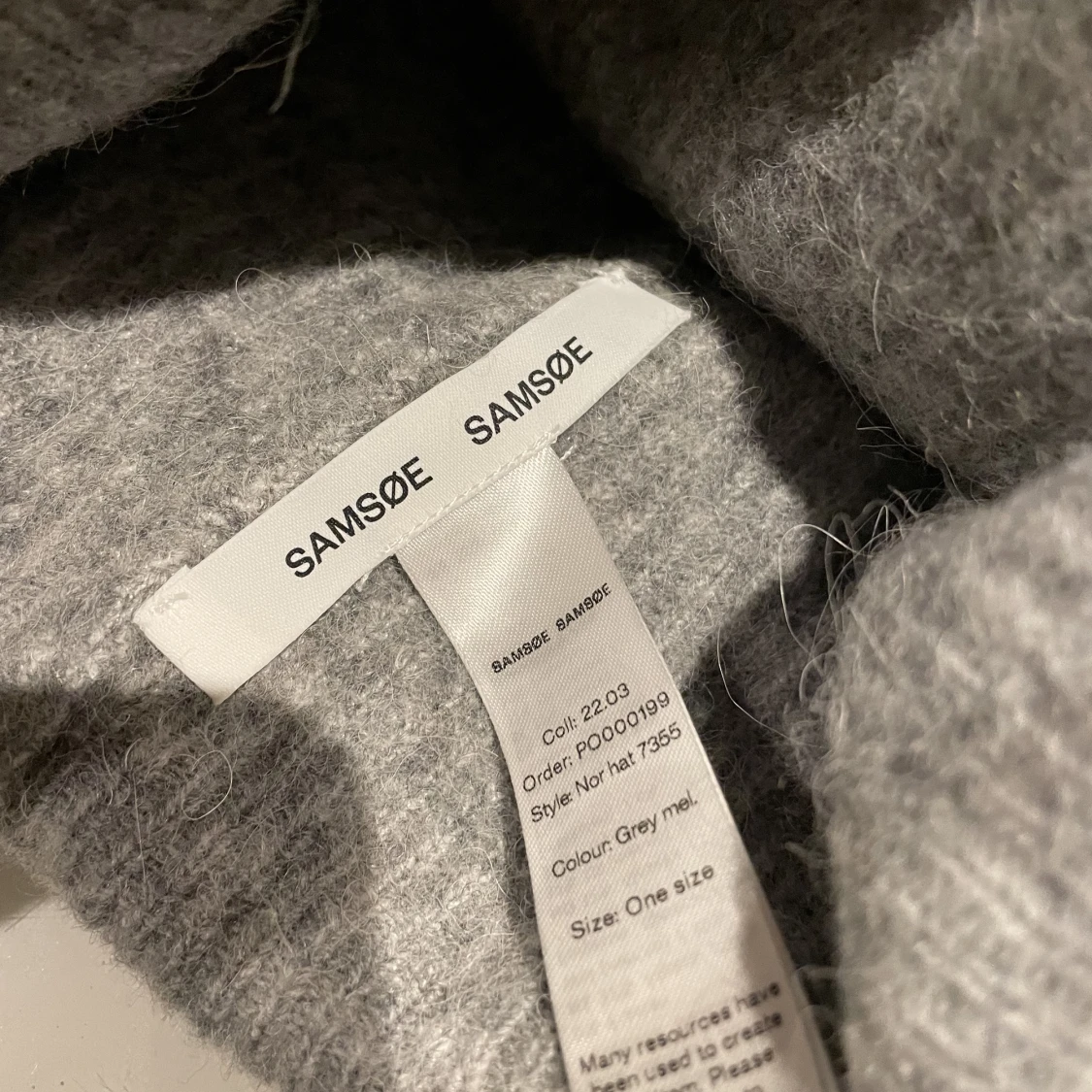 Samsøe Samsøe Grå Mössa  - 90