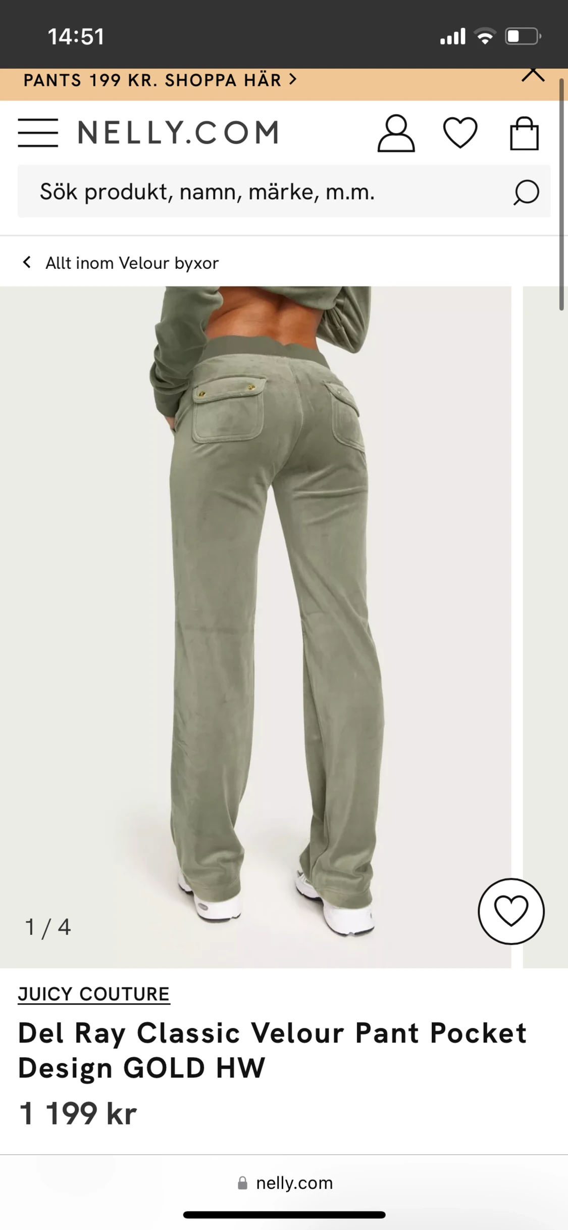 Juicy Couture byxor  - 90