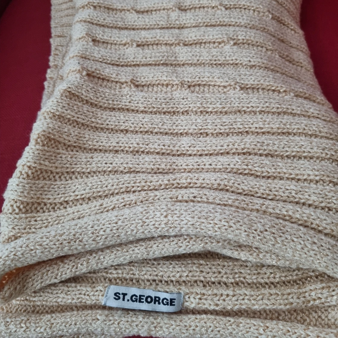 Yellow winter scarf  - 91