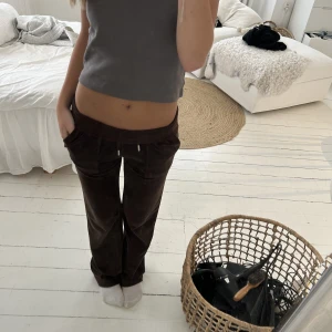 Juicy couture byxor  - Superfina bruna juicy couture byxor i storlek xxs💕