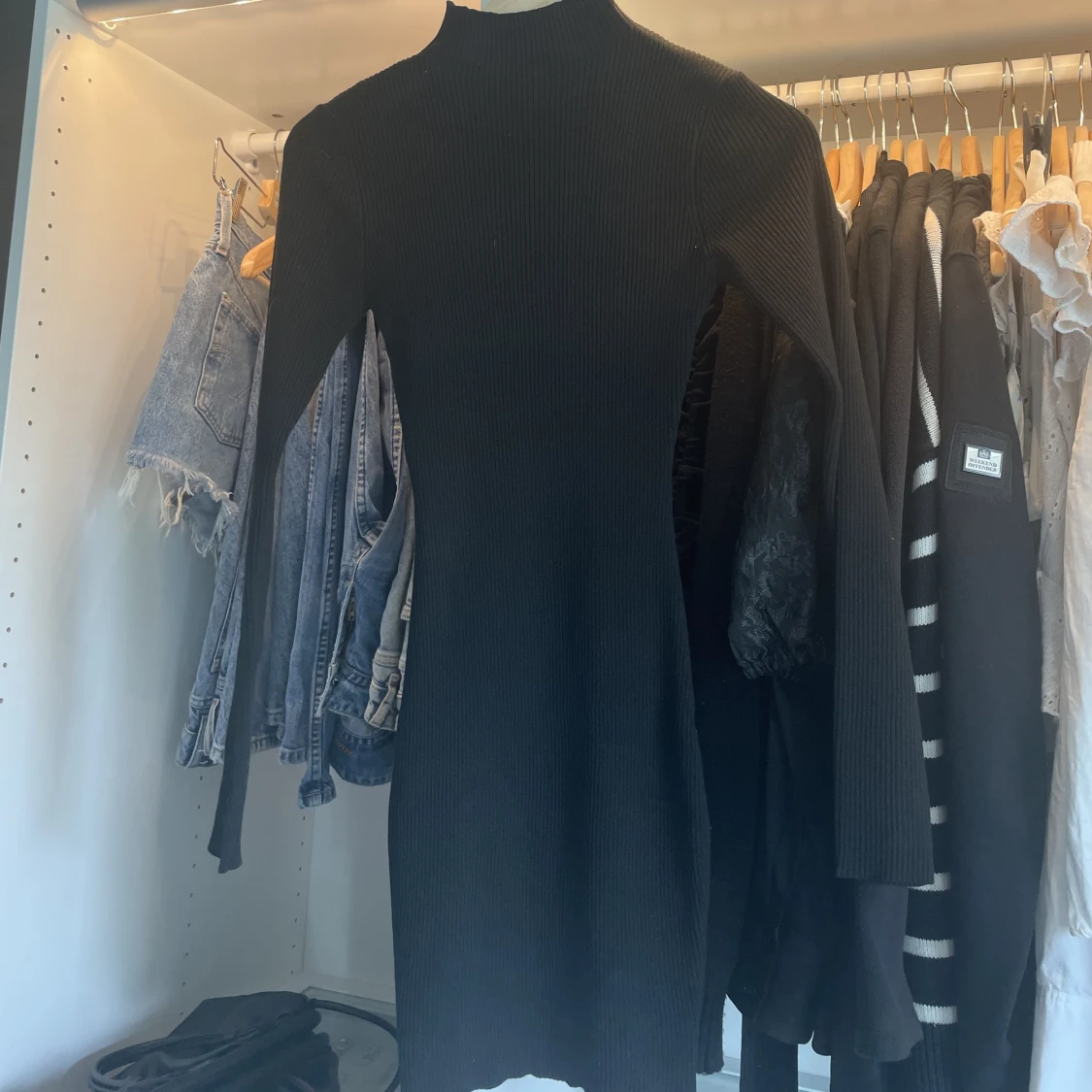 Svart polo klänning - 90