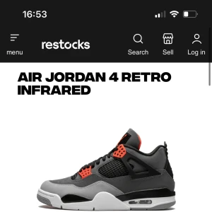 Air jordan 4 retro infrared - Kom privat för mer information 