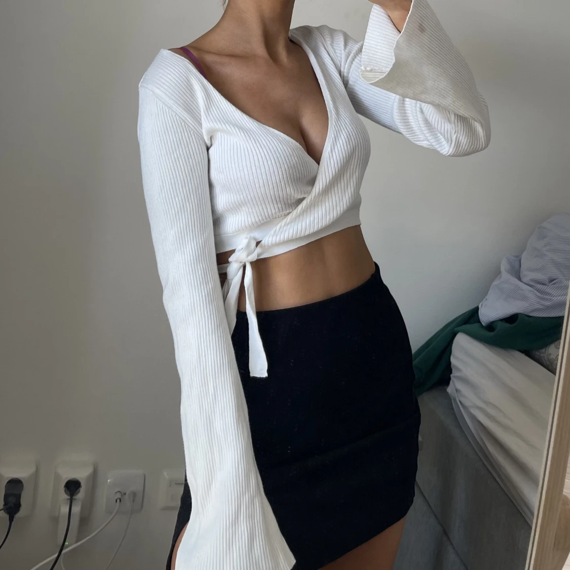 Vit topp från na-kd