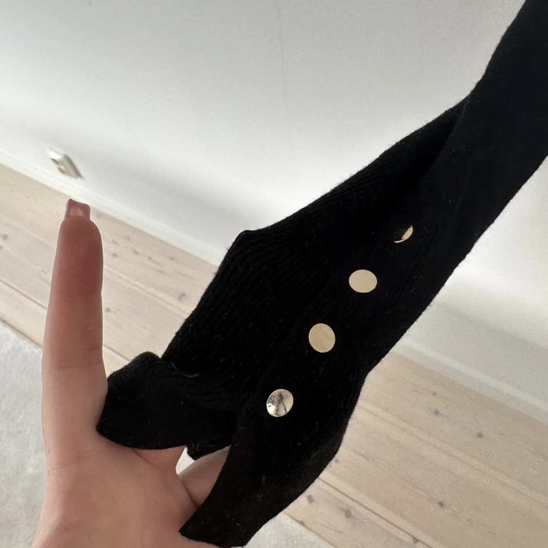 Zara tröja med guldiga knappar - 90