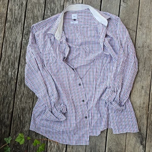 Rutig skjorta  - Slimmat format