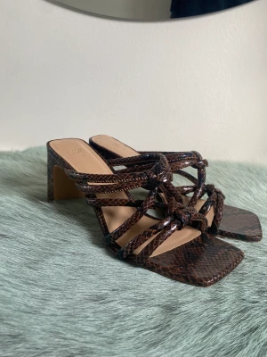 Klackar i brunt ormskinn  - Klackar brunt ormskinn! 