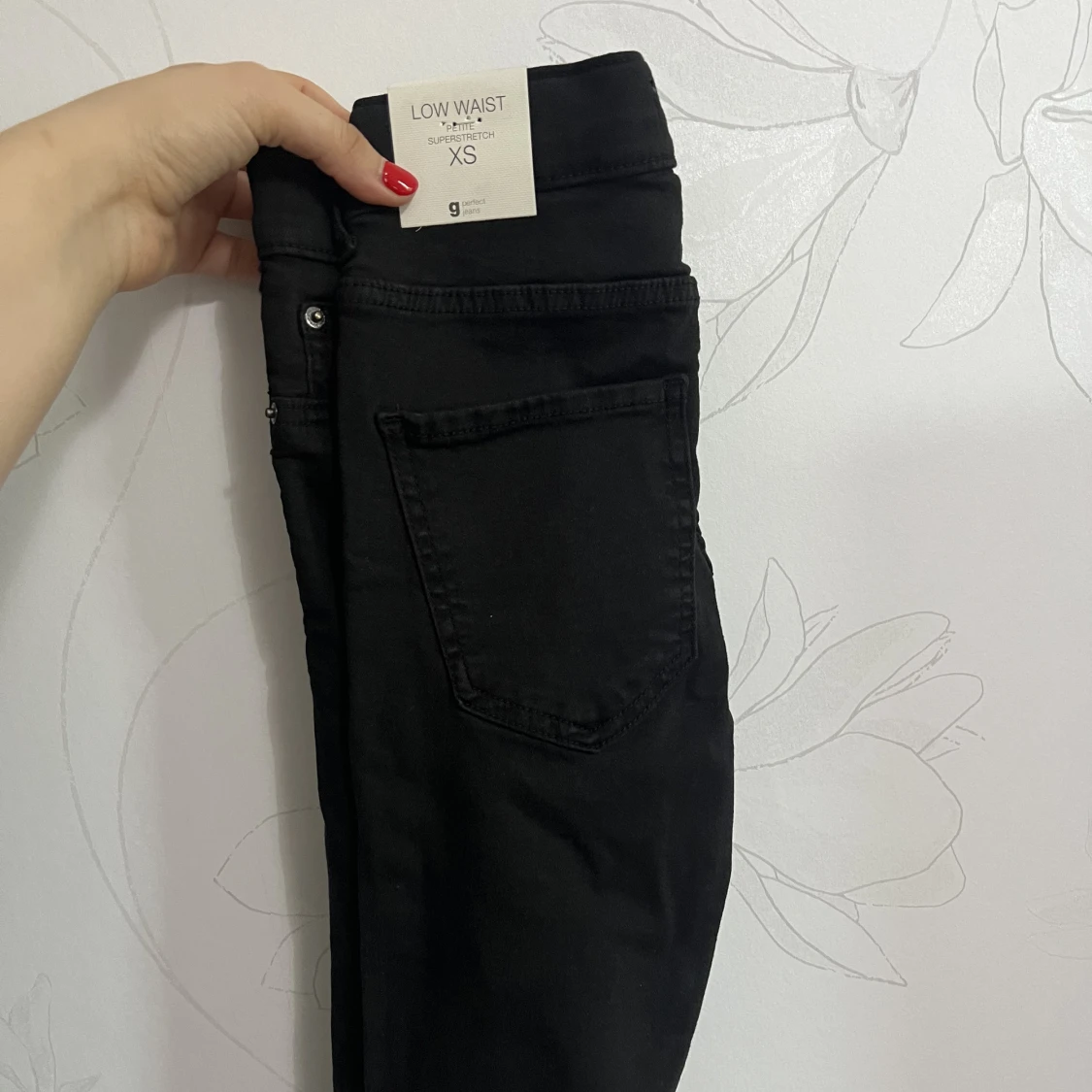 Svarta jeans, petite - 90