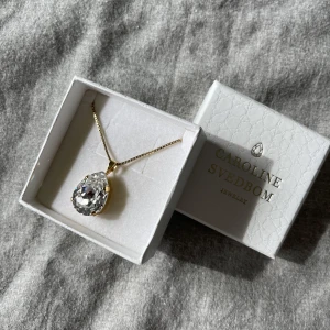 Halsband  - Ett längre halsband från Caroline Svedbom som knappt är använt en kväll. Som nytt! Kedjan är ca 70 cm. Nypris ligger på 895.