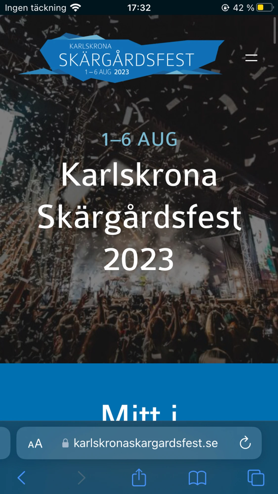 Skärgårdsfest 