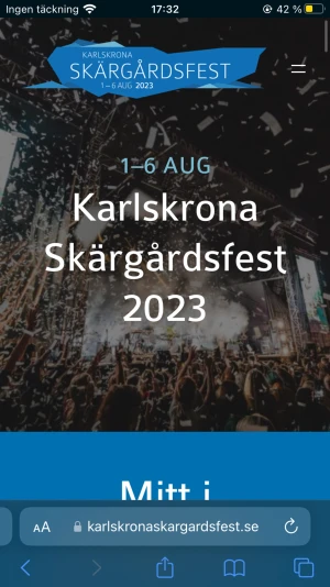 Skärgårdsfest  - Hej! Jag söker en ungdomsbiljett till skärgårdsfest den 4de augusti❤️