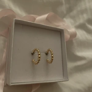 Örhängen  - Guldiga örhängen 