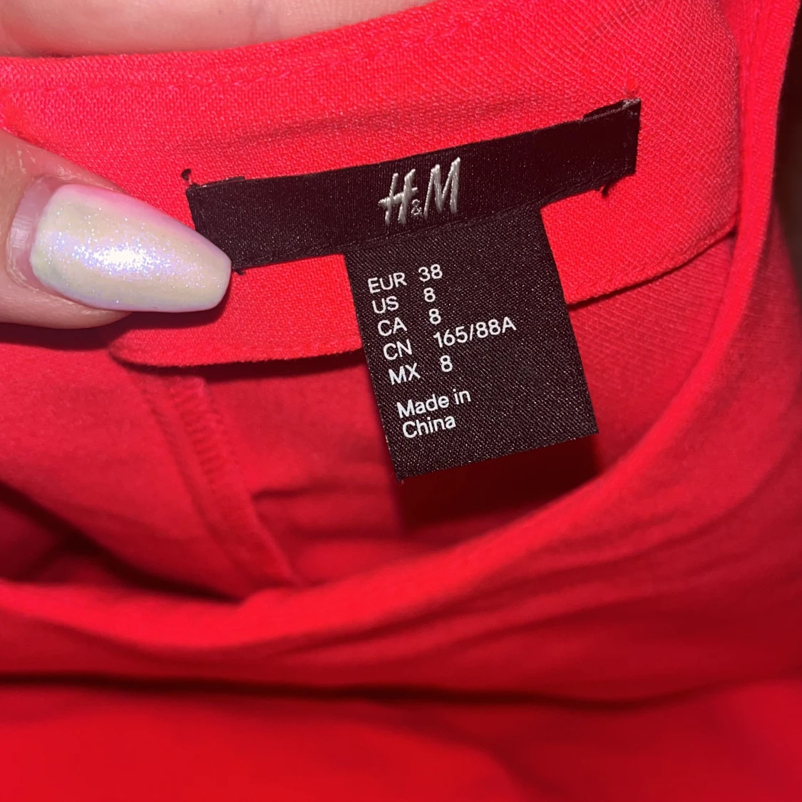 Hot pink klänning  - 91