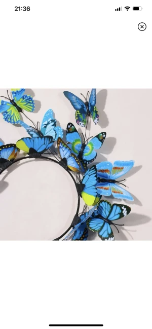 Headband butterflies - New