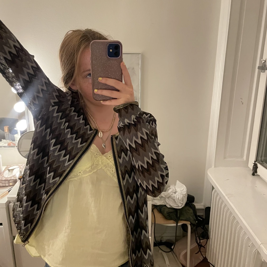 Missoni liknande kofta - 90