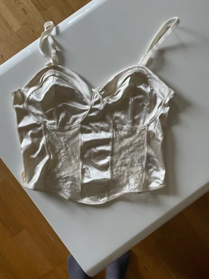Korsettopp  - (Förlåt för rynkorna! Dom har bara legat i min låda länge) Korsettopp med mesh från Hm! Använder inte för kuporna är lite för små för mig hahah men annars jättefin, nästan helt oanvänd och passar till alla årstider!