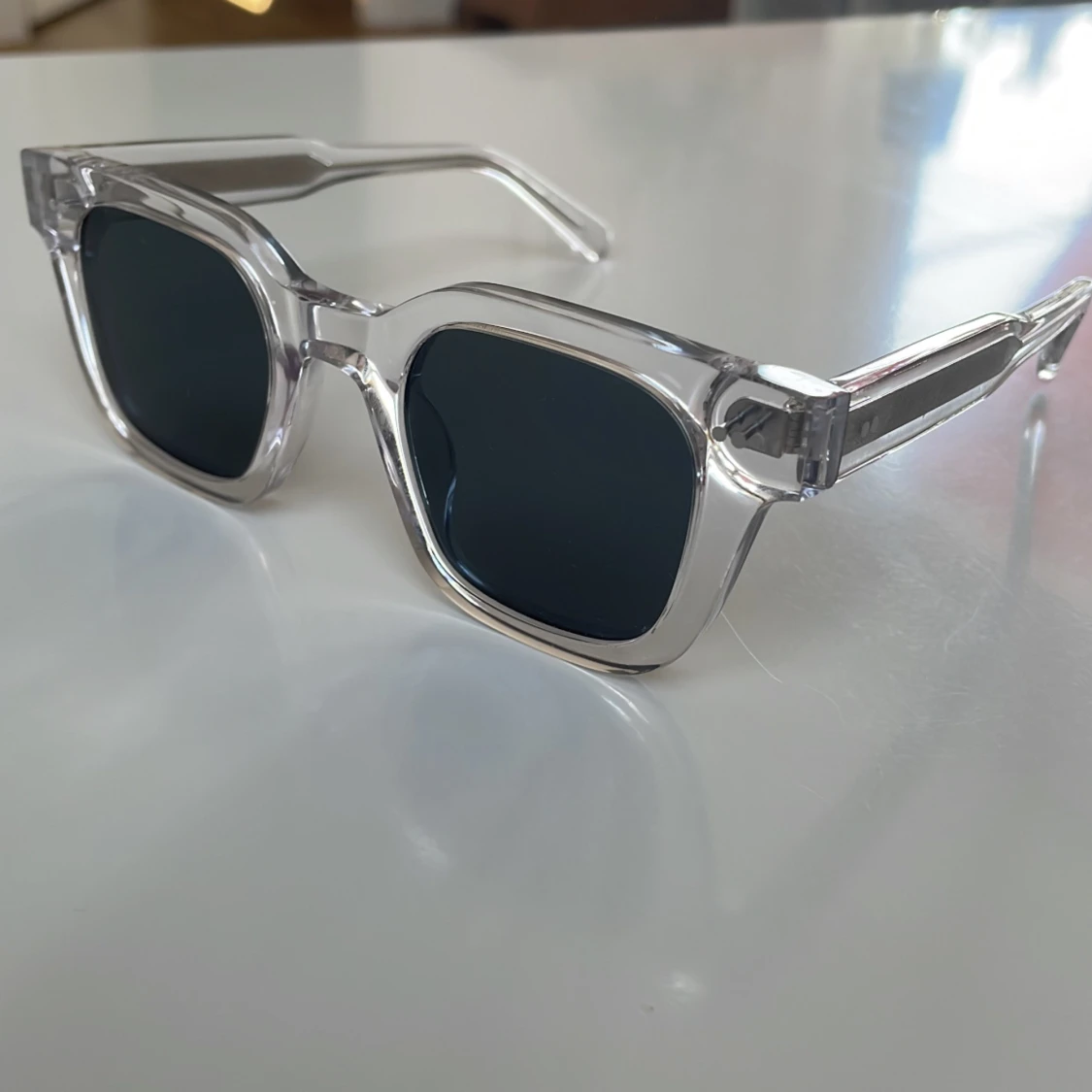 Allcap1 glasögon clear med grå lins