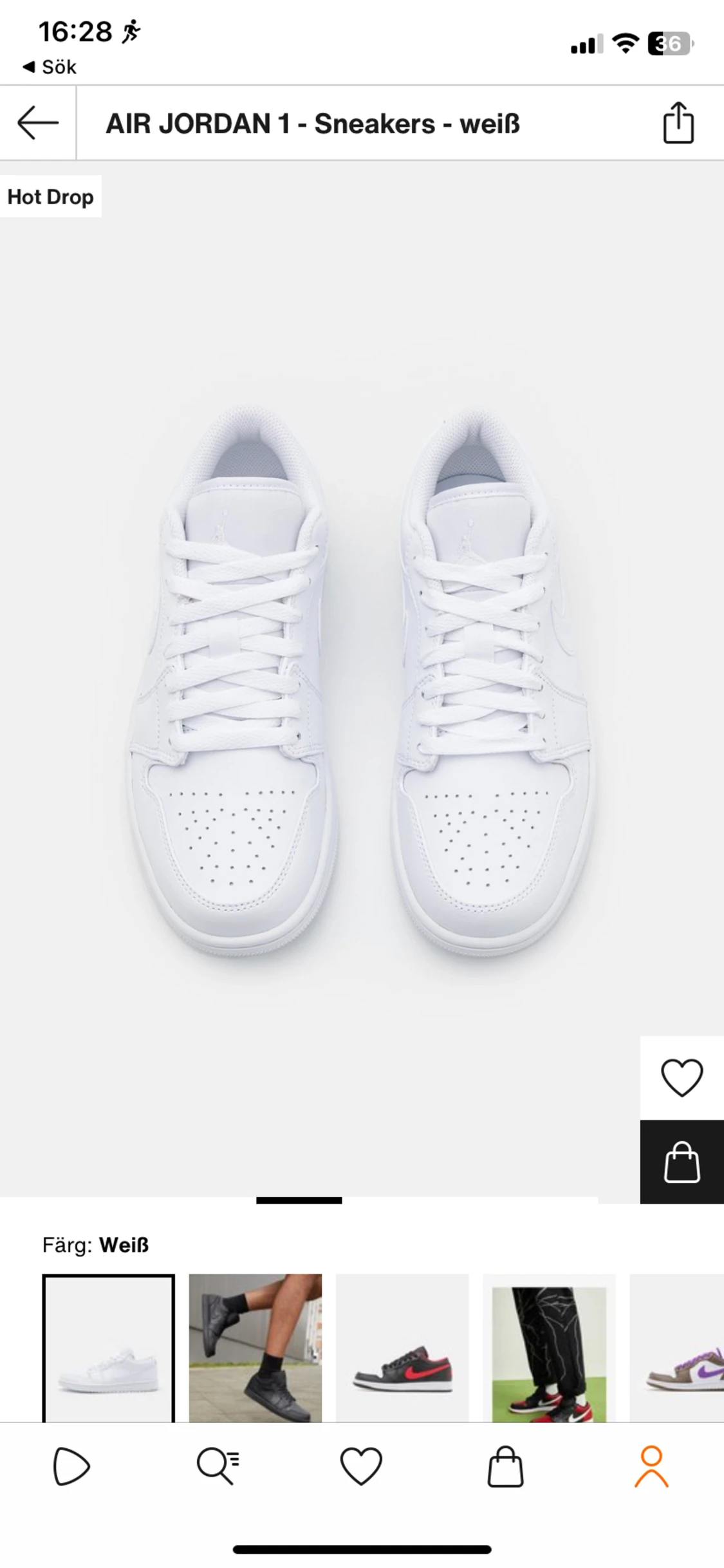 Air Jordan 1 (oanvända) - 90