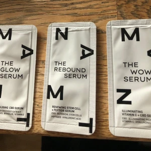 Helt Nya!! Oanvända!! Mantle ~ The Glow Serum, The Wow Serum, The Rebound Serum - Helt Nya!! Oanvända!! Mantle ~ The Glow Serum, The Wow Serum, The Rebound Serum