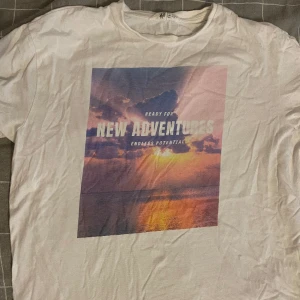 T-Shirt  - Fin t-shirt med tryck i gott skick🤍 vid frågor kontakta mig privat🤍