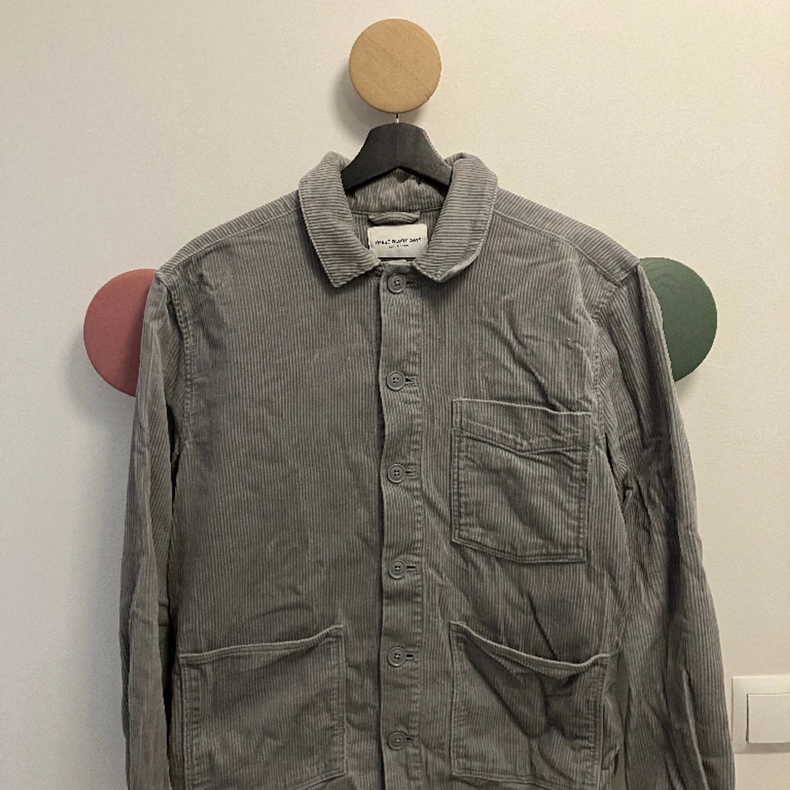 Grå overshirt