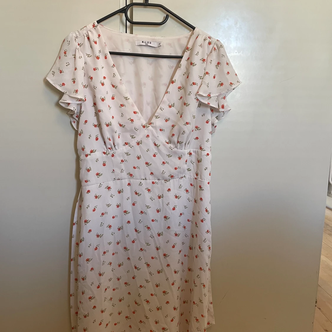 Blommig klänning  - 90