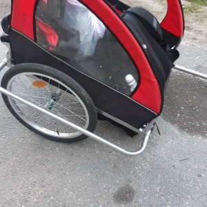 Cykelvagn för 2 barn nypris 1900kr - Fint skick 