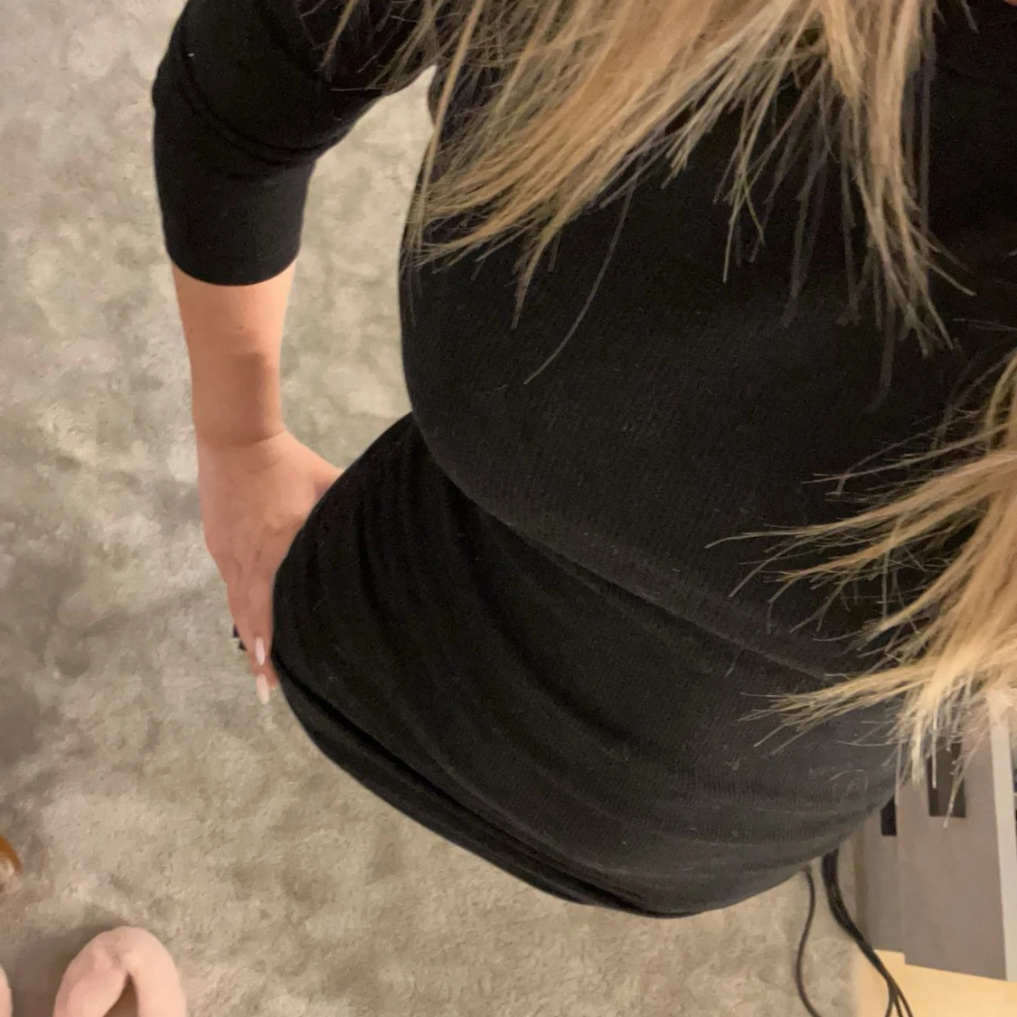 svart klänning  - 91