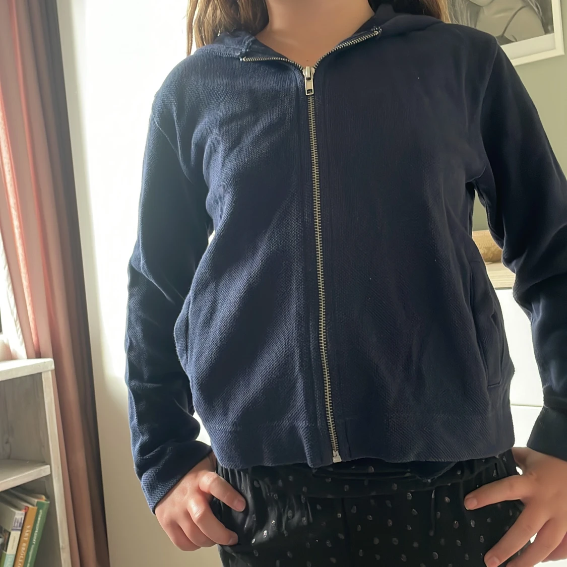 Tröja med dragkedja  - 90