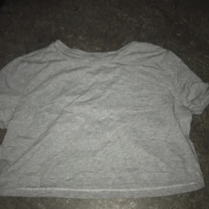 Croppad tröja - Detta är en Croppad grå tröja som inte kommer till användning. Priset kan diskuteras💓