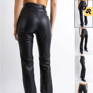 Skinbyxor  - Säljer mina snygga skinbyxor från madlady skriv privat om du vill ha mer bilder på dem:) 