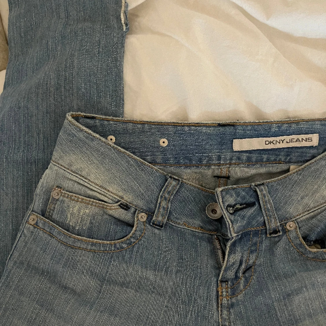 Lågmidjade Jeans - 90