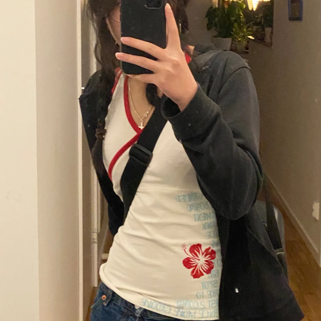 Halterneck topp - 90