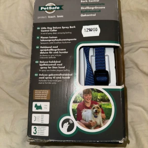 Bark control  pet safe - En helt osnvänd bark control. Köpte den till min mamma och hennes lilla hund men hon använde aldrig den. Allt man behöver finns med i förpackningen.   Nypris 1299