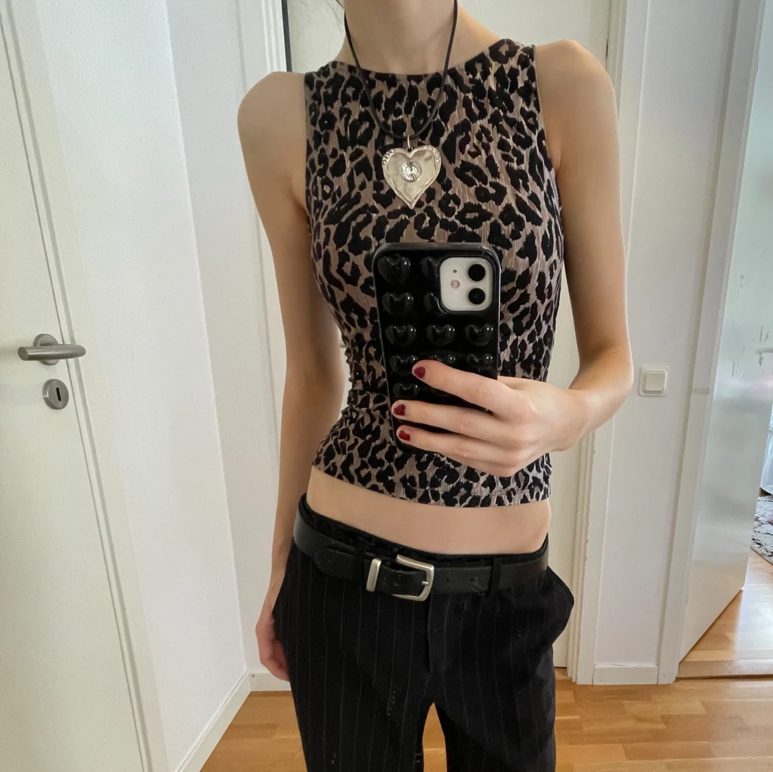 dolce and gabbana leopard linne - 90