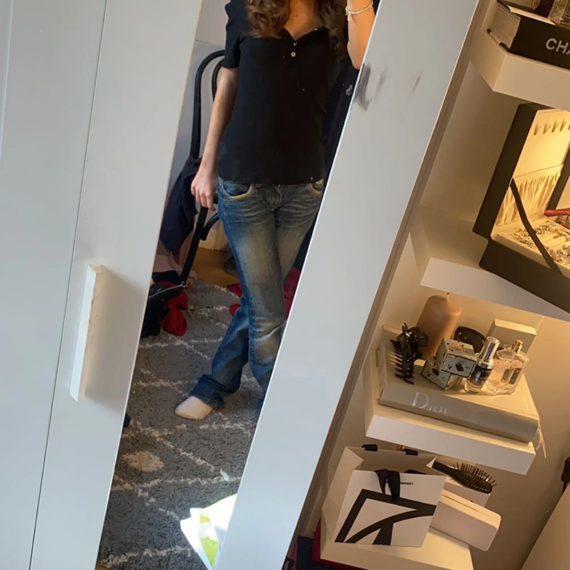 Lågmidjade jeans 💗