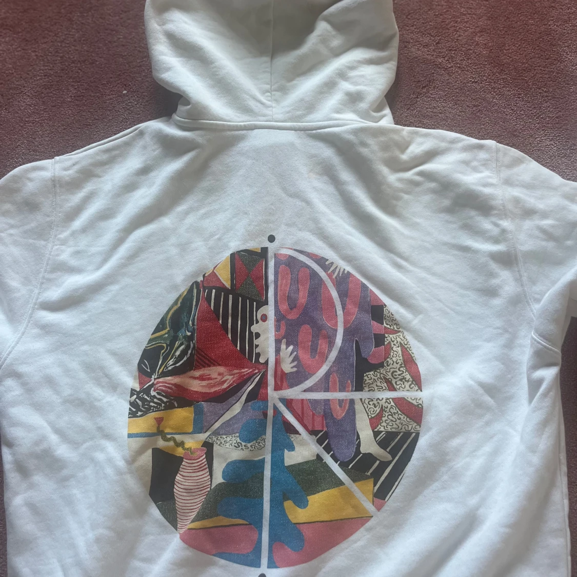 Polar vit hoodie  - 91