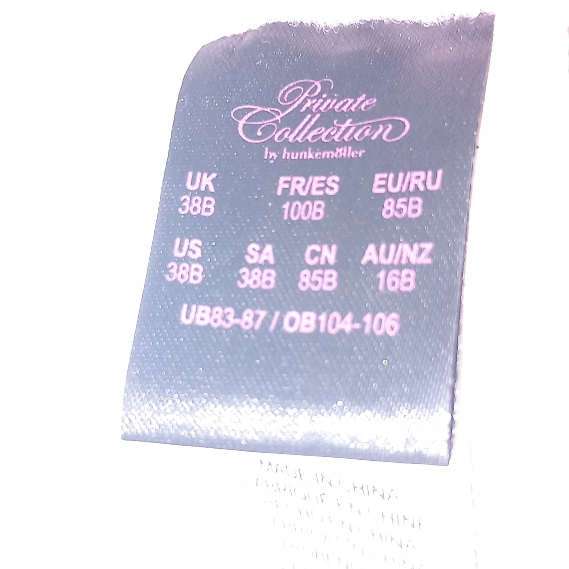 Rosa behå hunkemöller  - 93