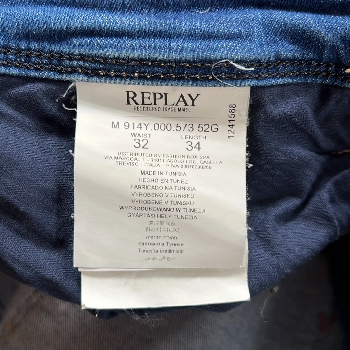Slim Fit Anbass Replay Jeans - 92