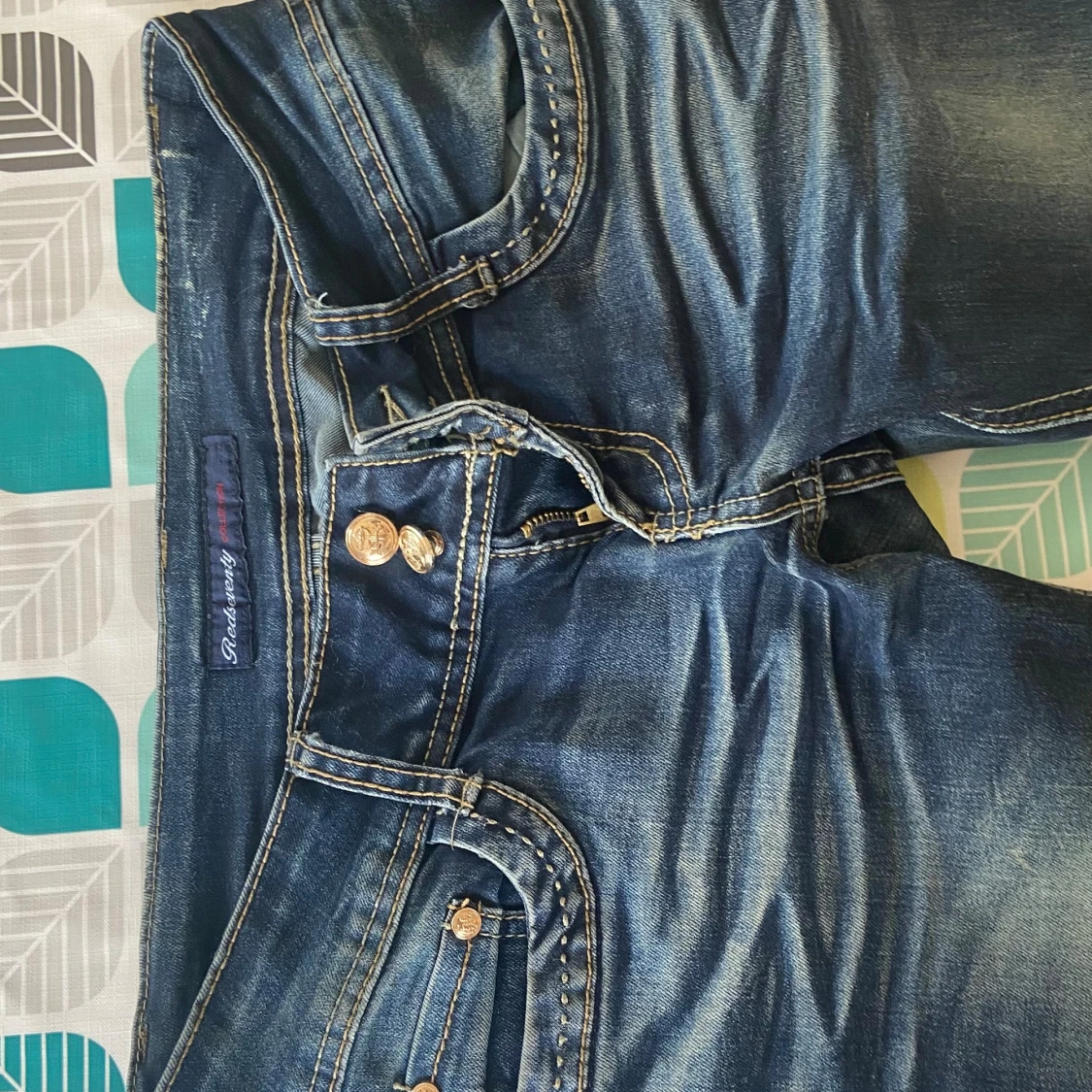 Lågmidjade jeans - 90