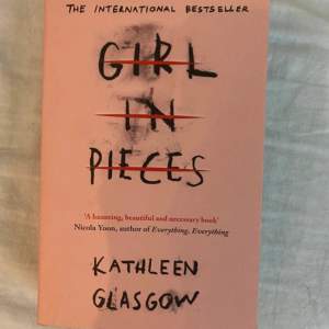 Jag säljer bästsäljande boken ”girl in pieces” av Kathleen Glasgow. Boken är aldrig läst så därav i toppskick!