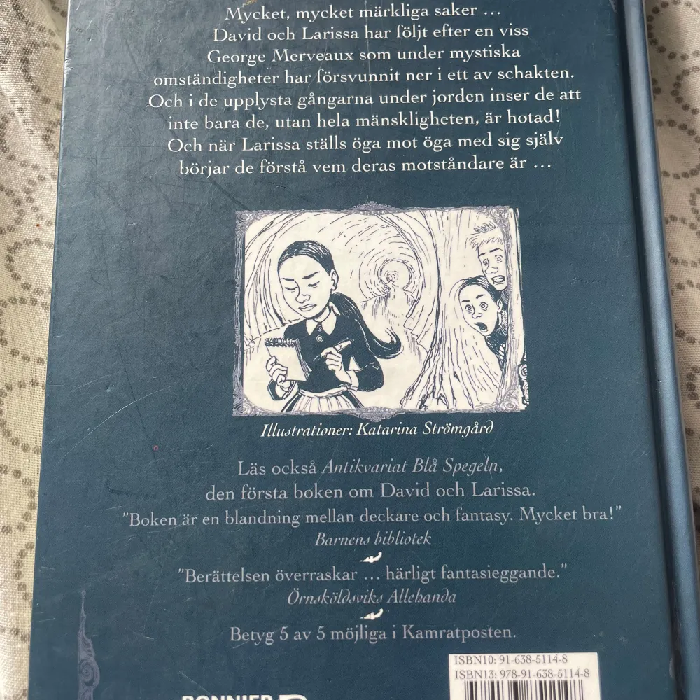 En bok skriven av Martin Widmark. Med illustrationer av Katarina Strömgård. Otroligt bra serie för ungdomar. . Övrigt.