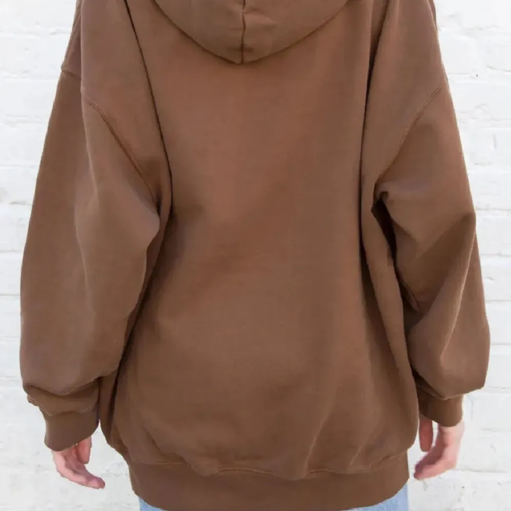 oversized brun hoodie från brandy melville. fint skick!. Hoodies.