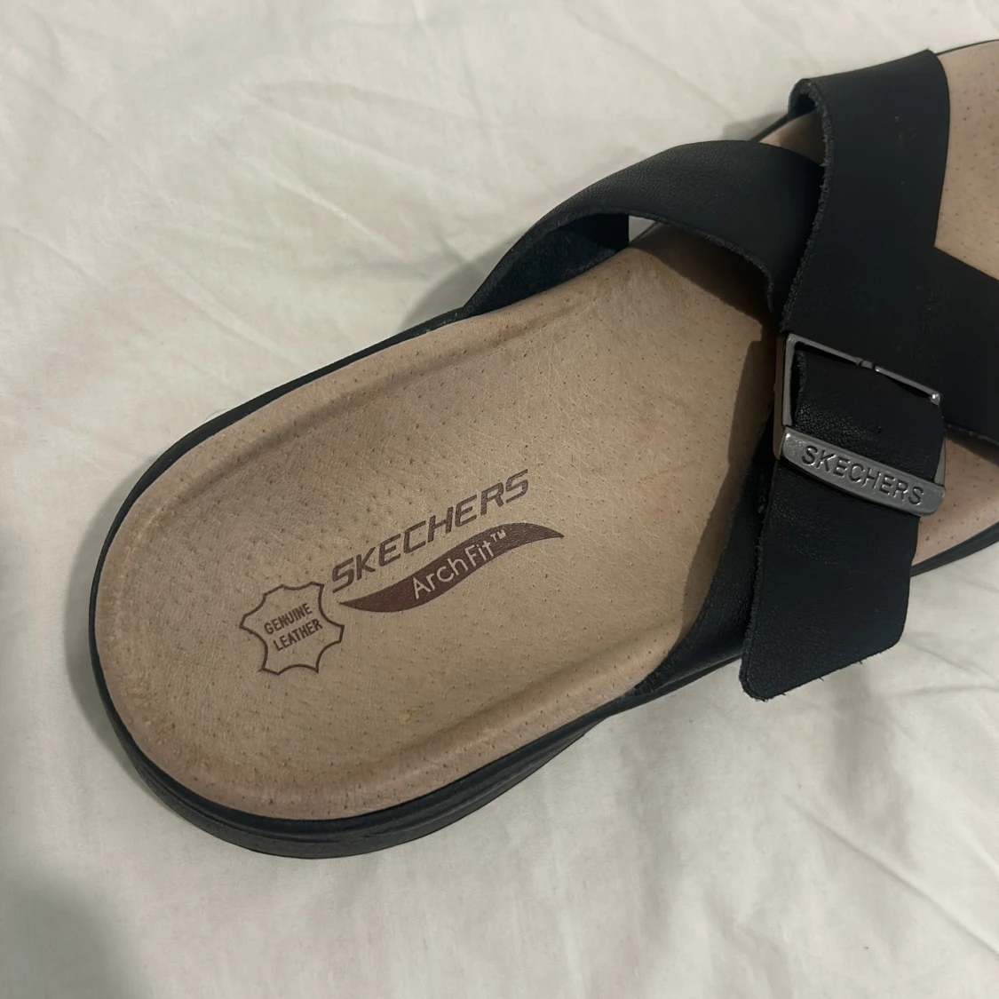 Skechers Go walk arch fit BBK svart, sandaler - 92