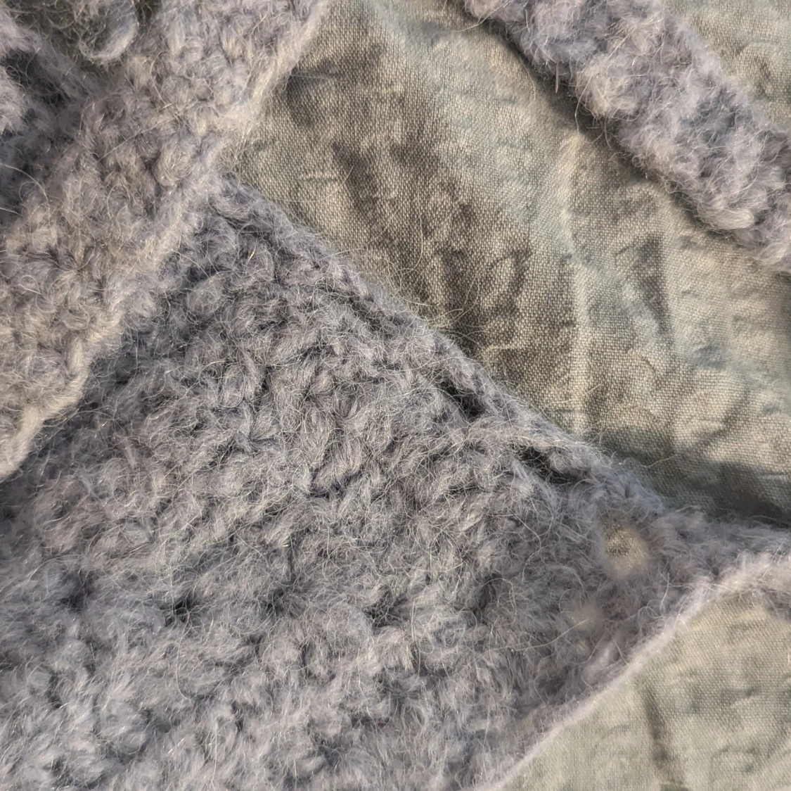 Grå stickad topp - 92