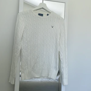 Vit Gant tröja - Vit Gant tröja i bekvämt bomullstyg