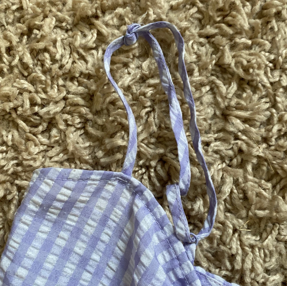 Ljuslila randig klänning från H&M Divided - 93