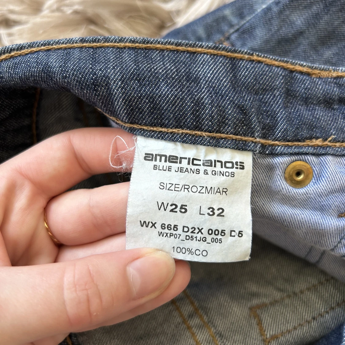 Lågmidjade jeans  - 91